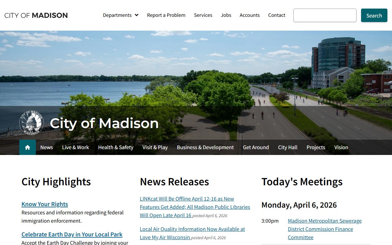 Madison Family Court Records city website