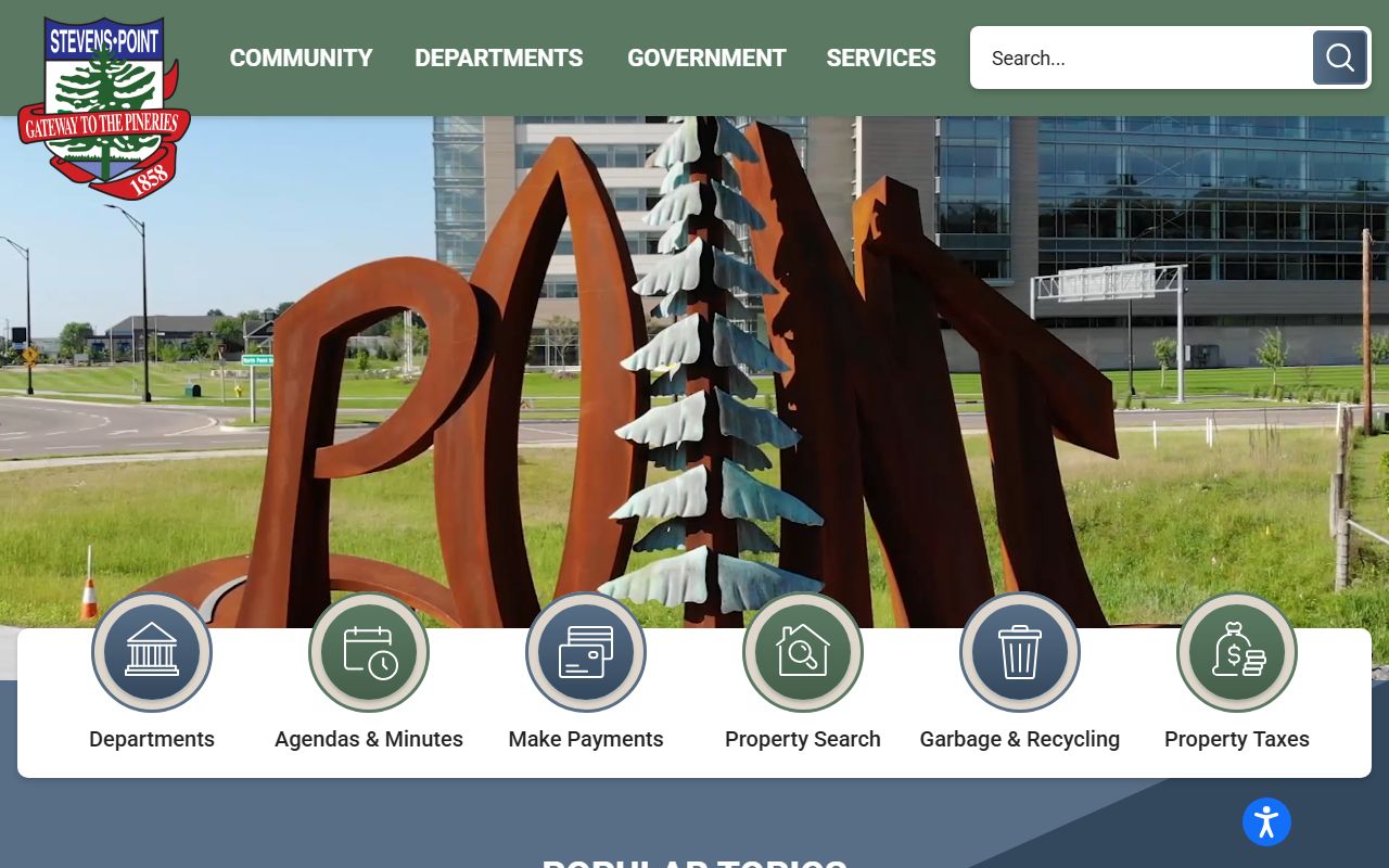 Stevens Point Family Court Records city website