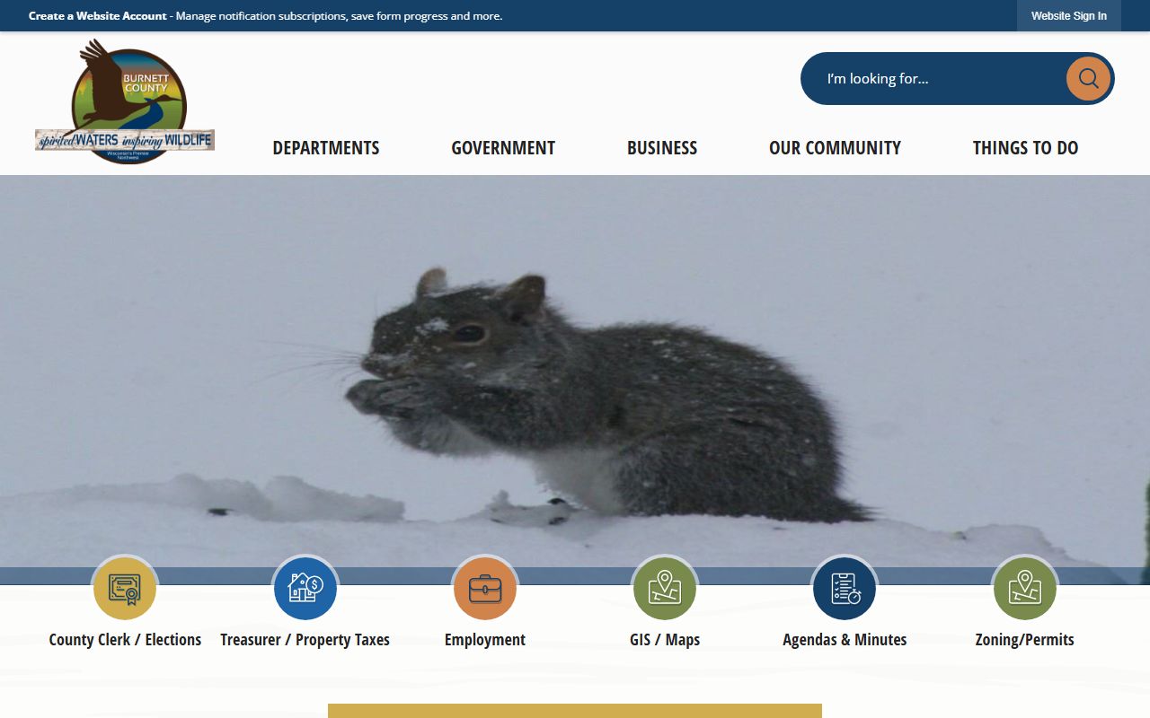 Burnett County Family Court Records official county website