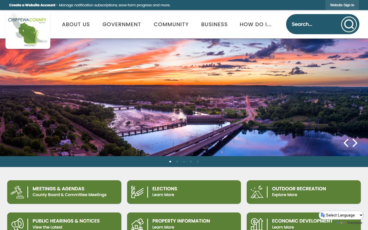 Chippewa County Family Court Records official county website