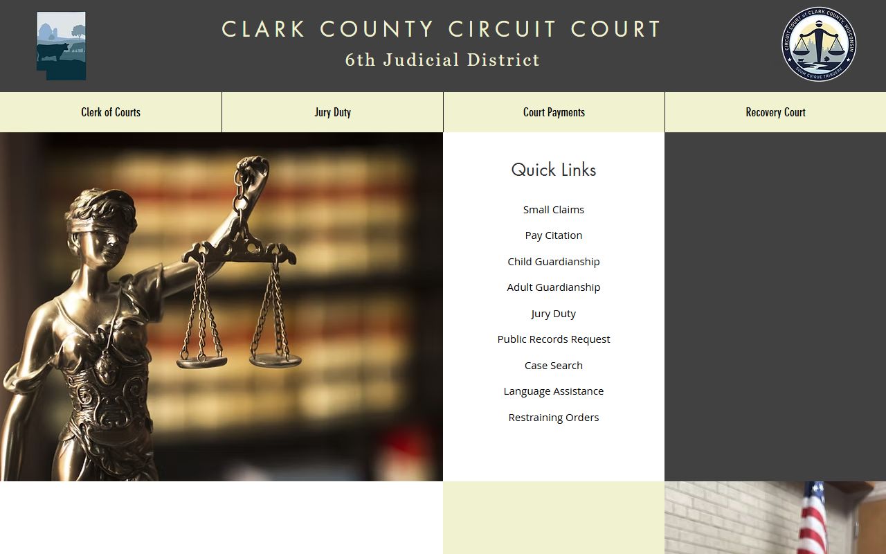Clark County Family Court Records circuit court page