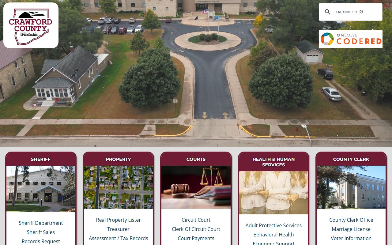 Crawford County Family Court Records official website