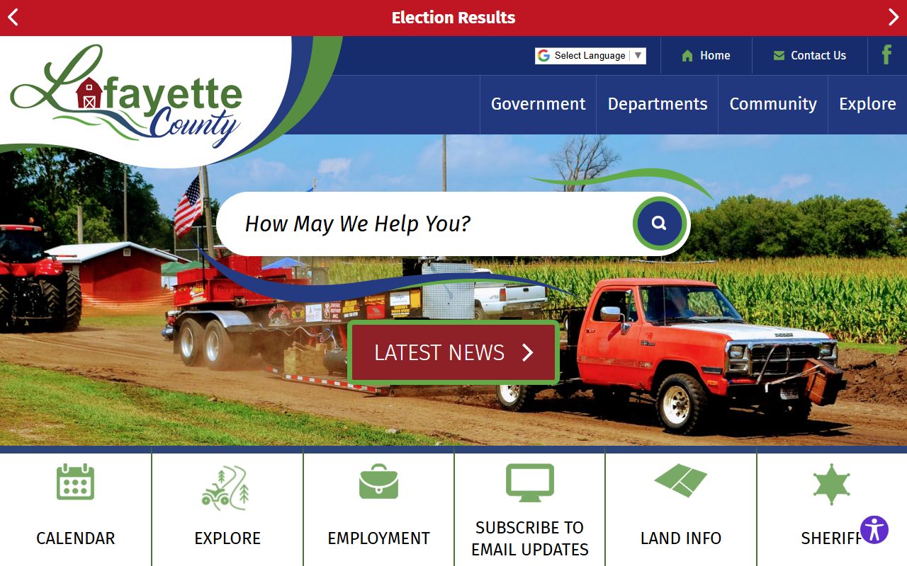 Lafayette County Family Court Records official website