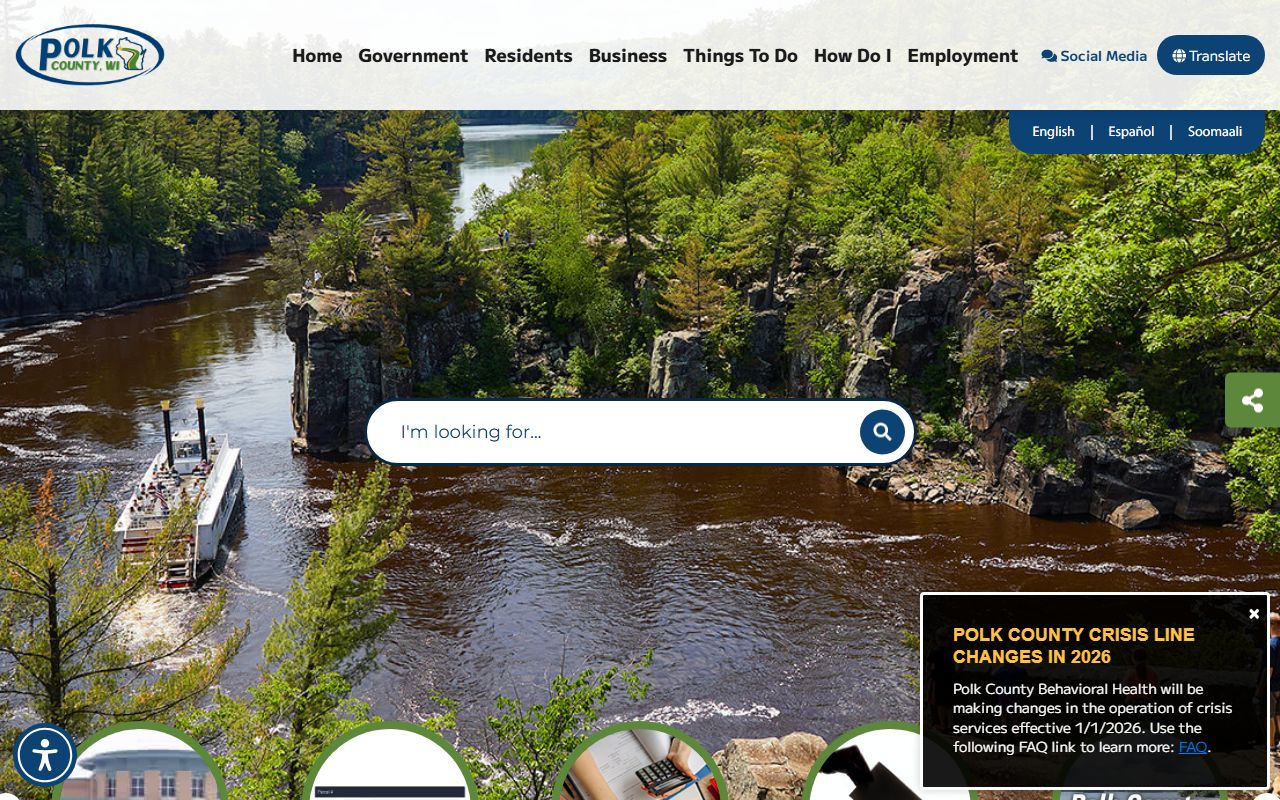 Polk County Family Court Records official website